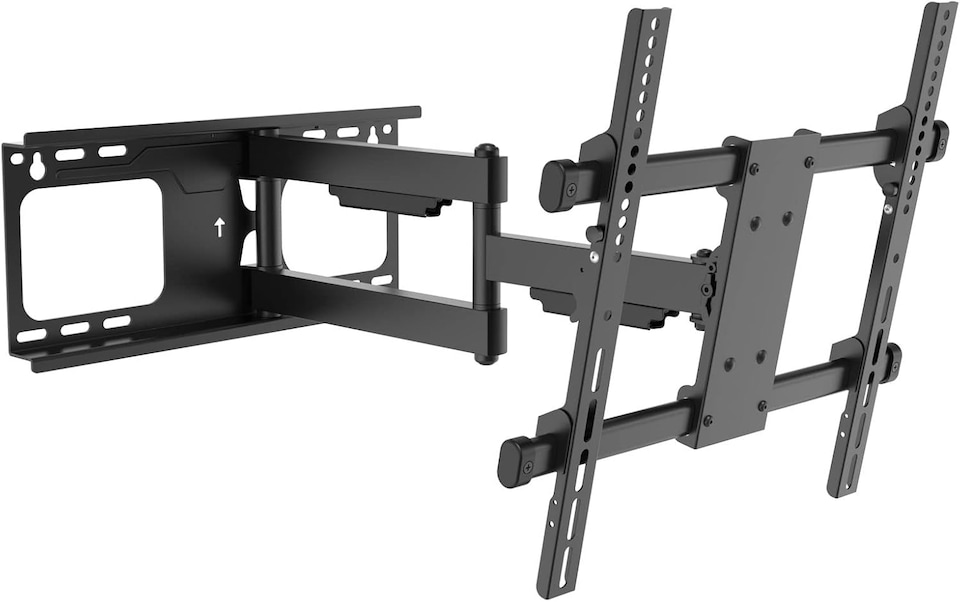 image 1 of Heavy Duty Swivel and Tilt TV Wall Bracket for 32 to 70 Inch Screens, Long Reach Arm