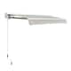 image 8 of Outsunny Garden Door Awning Retractable Canopy Electric Patio Shelter 3M 