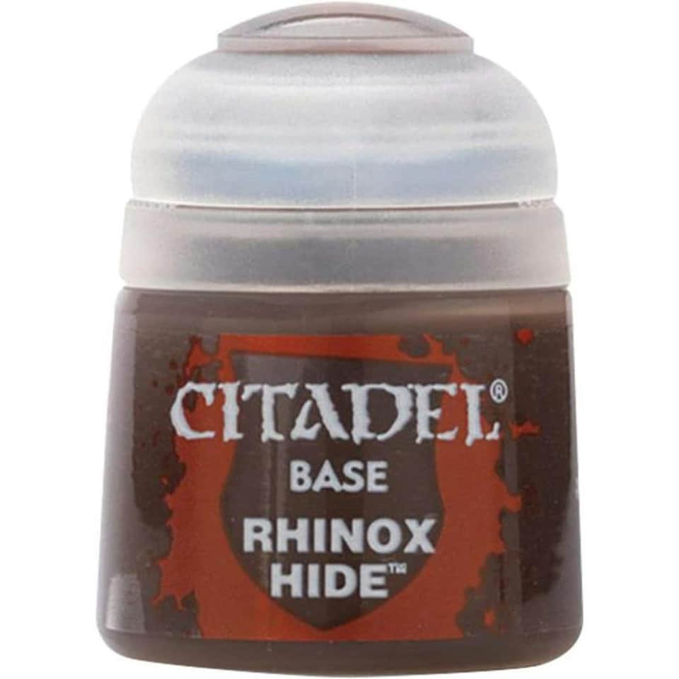 image 1 of Games Workshop Citadel Colour Base: Rhinox Hide (12ml) Paint