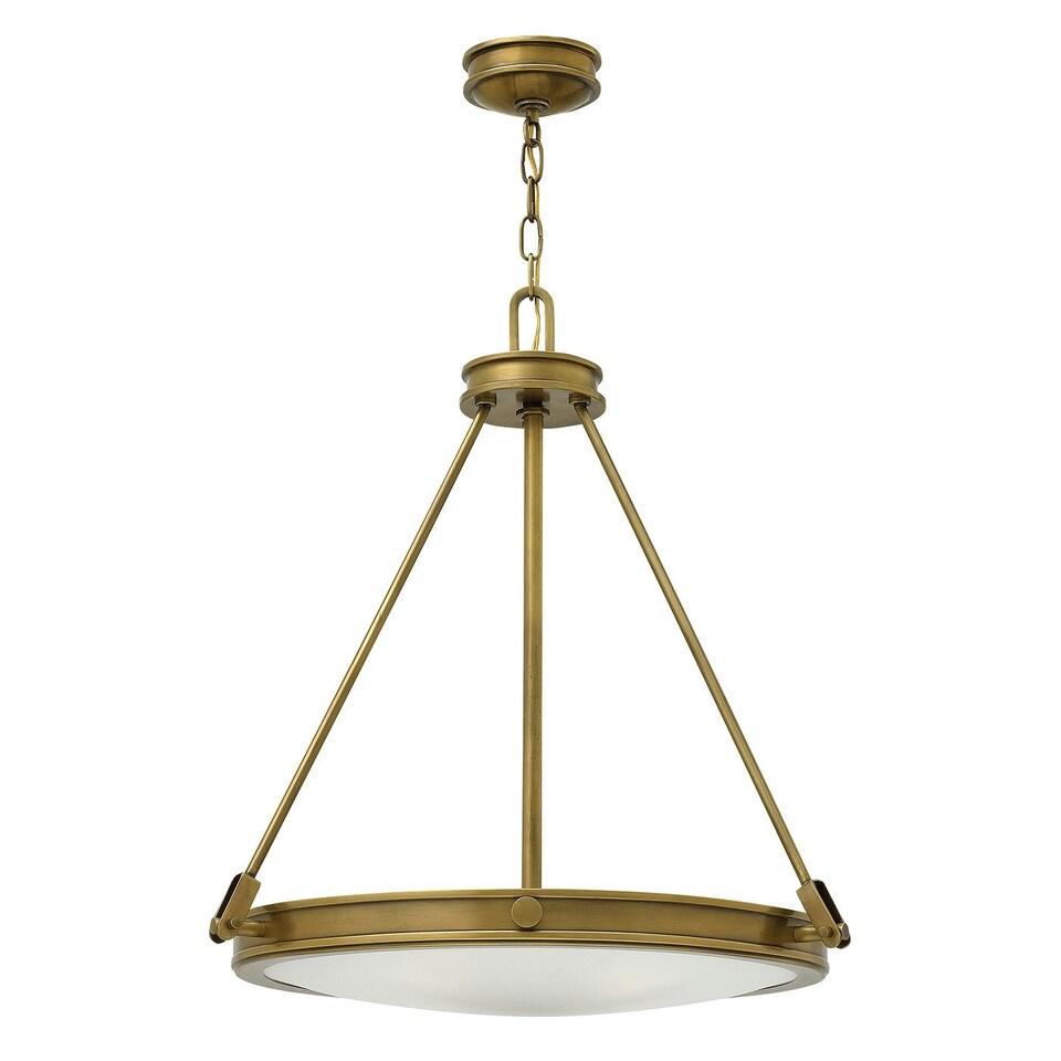 image 1 of Collier 4 Light Ceiling Pendant Brass, E14