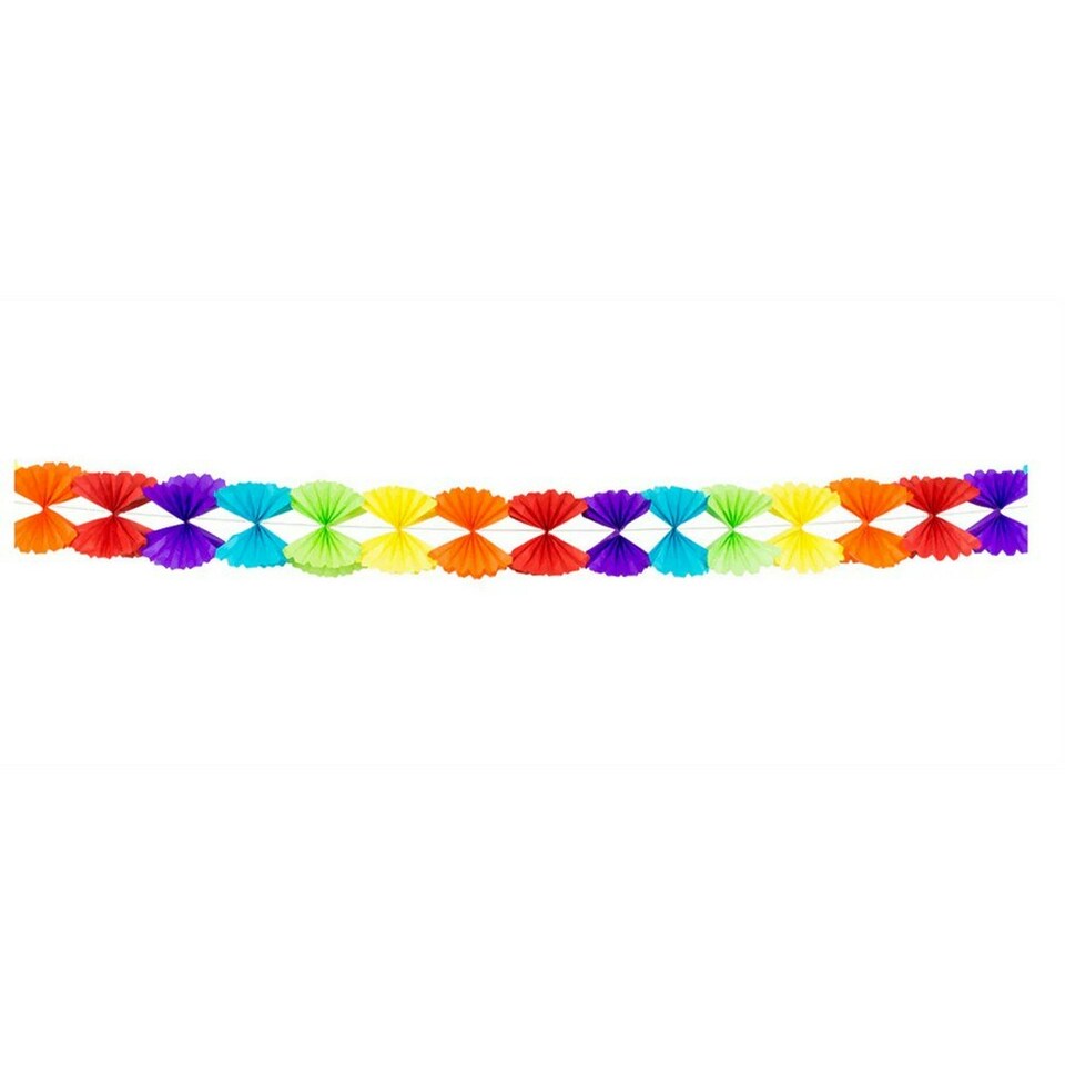 Boland Paper Cross Bunting - Multicoloured - One Size