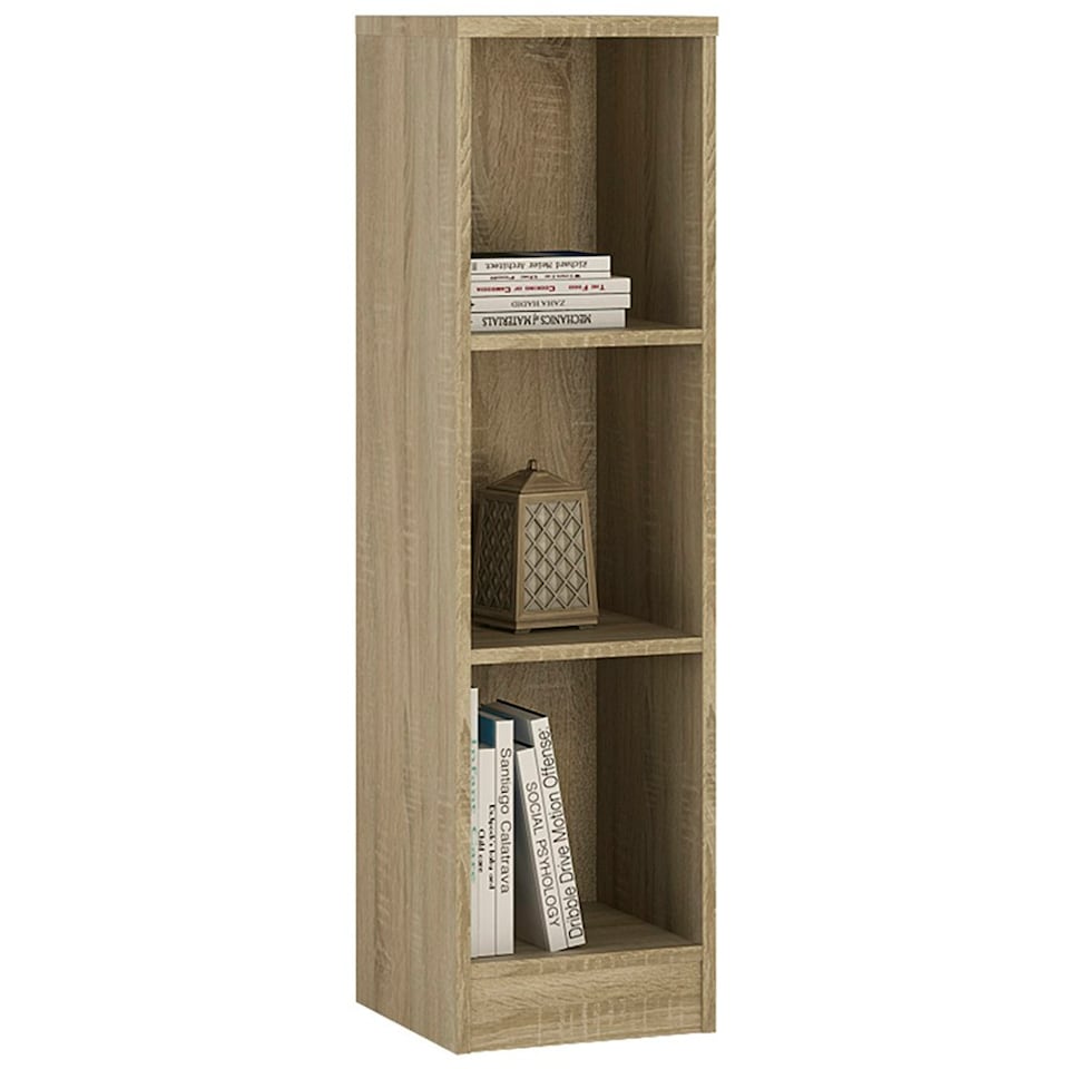 image 1 of 4 You Medium Narrow Bookcase in Sonama Oak