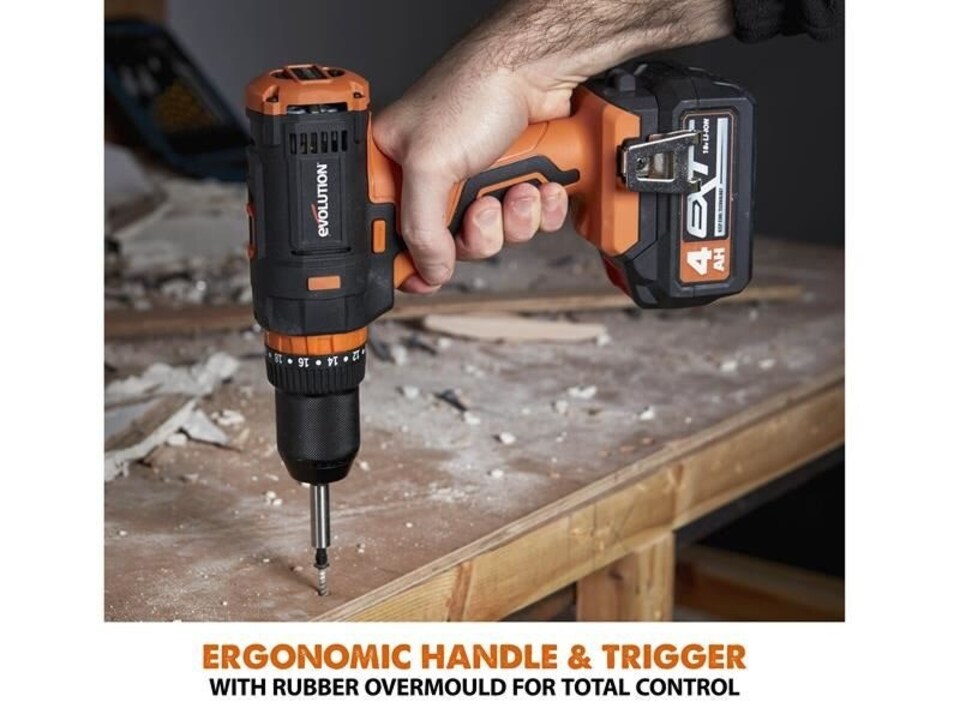 image 1 of Evolution - R13CMB-Li EXT Combi Drill 18V Bare Unit