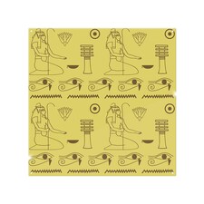 Pattern Of Egyptian Hieroglyphics Splash Back | White
