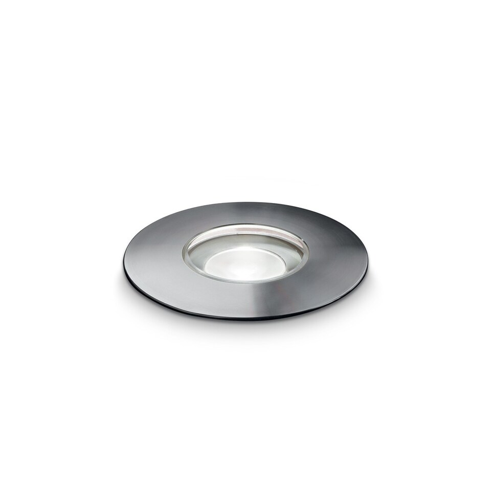 image 1 of Rocket 9cm Outdoor Recessed Ground Light Steel 1x LED 970lm 4000K IP67 - Driver Required