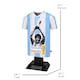 image 3 of RadStuff Metal Alloy Football Shirt - Maradona The Immortal 1977-94