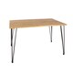 image 3 of Augusta Pine, Rectangular Dining Table Brown