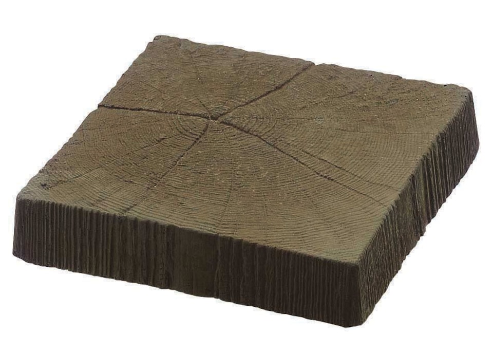 image 1 of Sleeper Paving 225 x 225 x 45 Brown Oak - Full Pallet of 40 - Bowland Stone