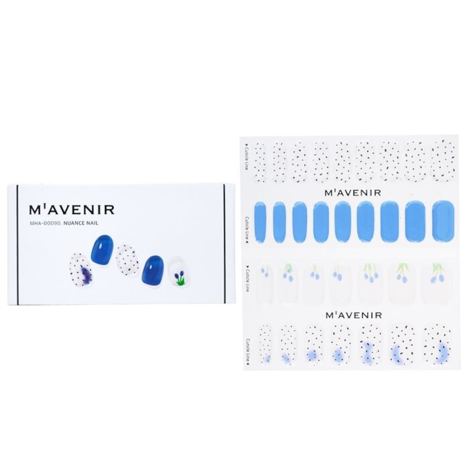 image 1 of Nail Sticker (assorted Colour) - # Nuance Nail - 32pcs Multi