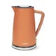 image 1 of Nedis 1.7L Soft Touch Jug Kettle with Wood Effect Handle, Overheat Protection, Removeable Filter, 2.2KW - Matte Orange
