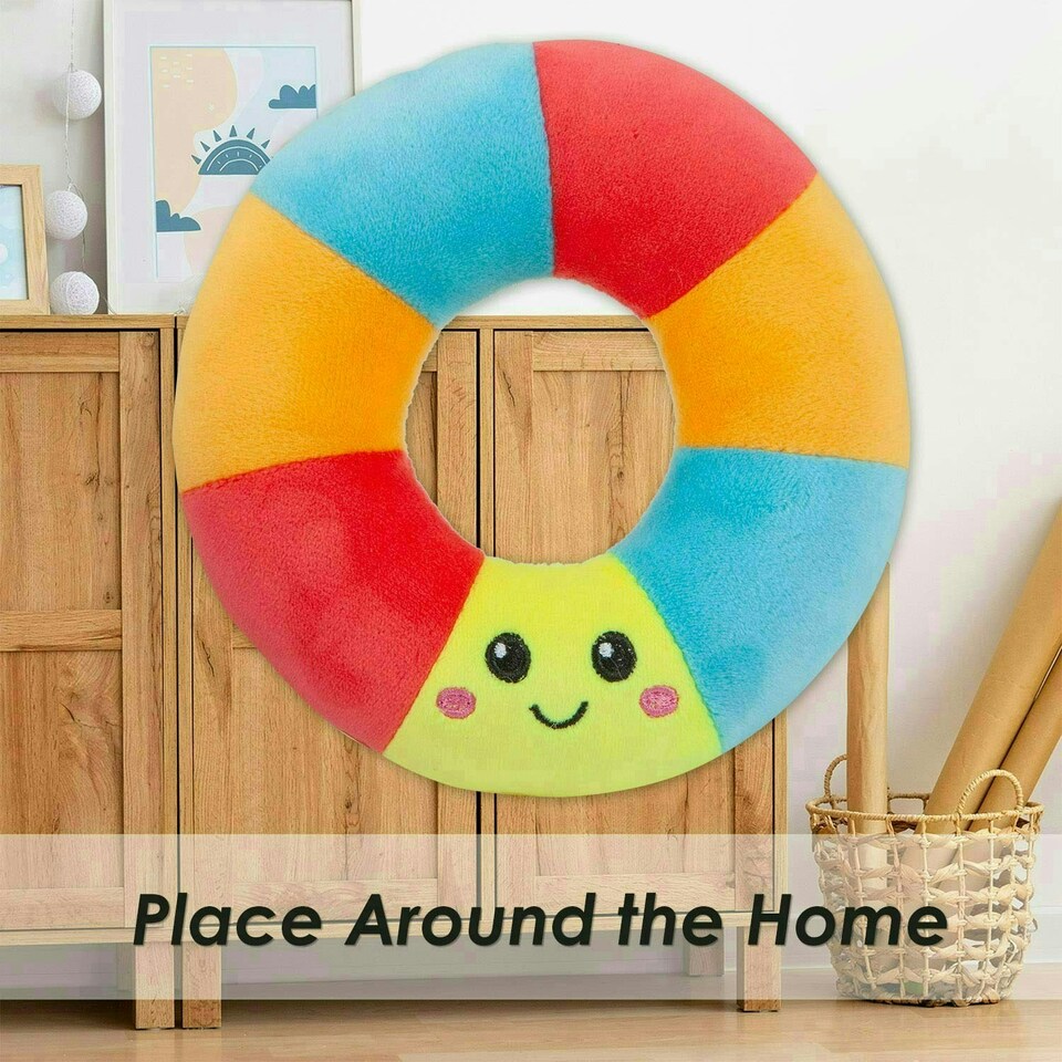 image 1 of Swimring Soft Toy Cute Plushie Huggable Cuddly Stuffed Toy 16cm Multi