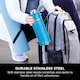image 3 of Ninja Thirsti 530ml Travel Bottle Tropical Blue DW1801EUUKSB