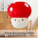 image 9 of Red Mushroom Mochi Soft Toy Cute Plushie Huggable Cuddly Plush 20cm Red
