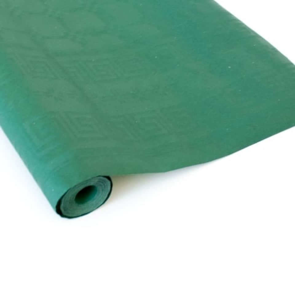 Forest Green Paper Banquet Roll 8m x 1.18m