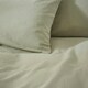 image 5 of Touch Of Linen - Pistachio Green - Pillowcase Pair Green | Pistachio Green