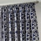 image 3 of Scandi Pencil Pleat Taped Lined Curtains - 229cm x 274cm - Navy/Silver