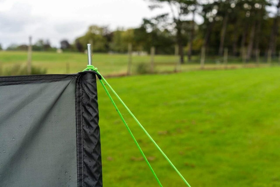 image 1 of Charcoal Compact Vision Windbreak