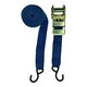 image 3 of Trailer Car Recovery Trailer Ratchet Lashing Tie Down Strap 750kgs 30ft x 50mm