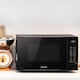 image 4 of Panasonic PA0056 NN-CT56JBBPQ Slimline Combination Microwave Oven, Black, 18/10 Steel, 1300 W, 27 litres