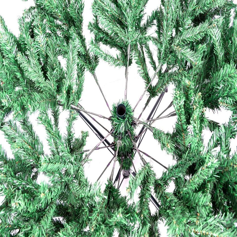 image 1 of Christmas Stockholm Pine Artificial Designer Tree Berries & Frosted Cones Mixed | Green | 8ft