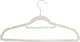 image 7 of Sasha Morel 20-Pack Pink Velvet Coat Hangers, Non-Slip Space-Saving Clothes Hangers