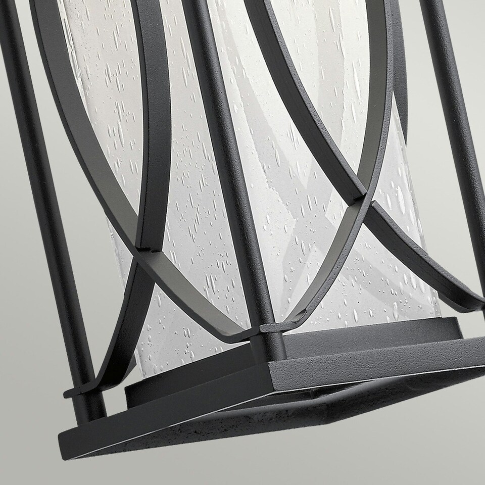 image 1 of Kichler Ashbern Outdoor 1 Light Wall Lantern Textured Black IP44