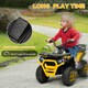 image 5 of AIYAPLAY 12V Kids Quad Bike w/ 4 Suspension Wheels, for 3-5 Years, Yellow