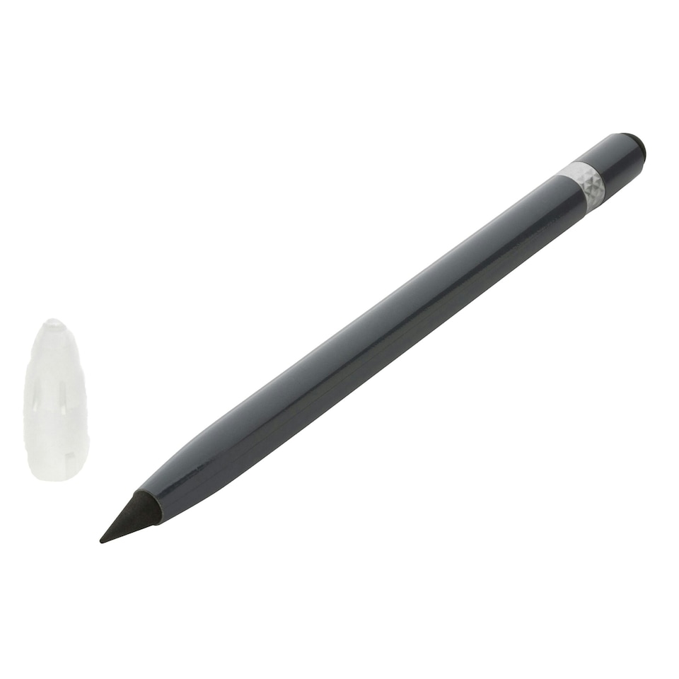 image 1 of XD Collection Aluminium Pencil & Eraser Set - Grey - One Size