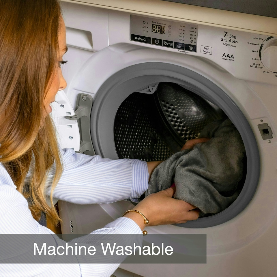 image 1 of Dreamcatcher Faux Fur Electric Heated Throw Blanket 160x130cm Cream | Cream | Cream | One Size | 1