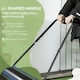 image 4 of DURHAND Heavy Duty Garden Lawn Roller Push Tow Water Sand Filled 46L Equipment