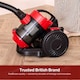 image 10 of Rediffusion Multi Cyclonic Bagless Vacuum Cleaner Red