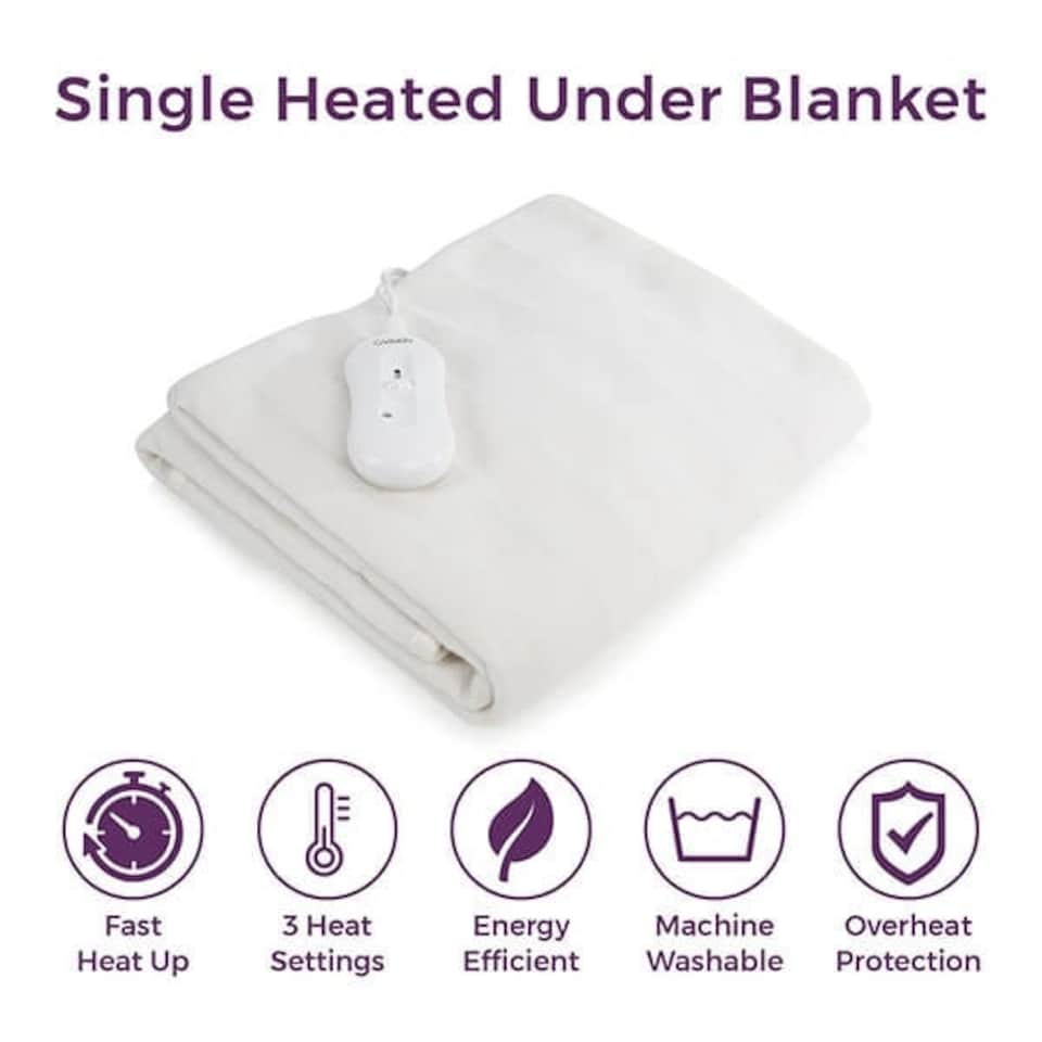 image 1 of Carmen Heated Under Blanket Single