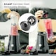 image 4 of GEEPAS 300W Personal Blender Smoothie Milkshake Maker Black