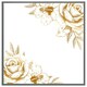 image 3 of Gold rose (Picture Frame) Brown | M