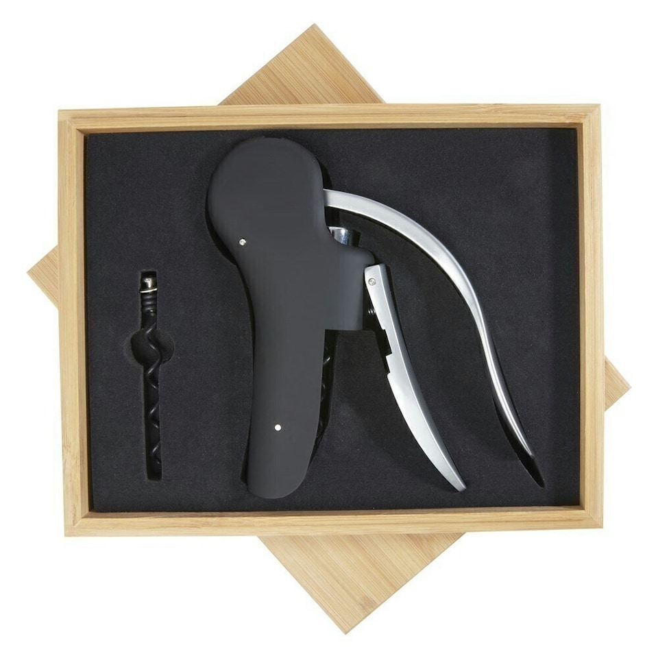 image 1 of Seasons Nebby Bamboo Corkscrew - Natural - One Size