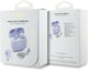 image 1 of Guess Glossy Effect Printed Classic Logo & Charm TWS Earphones Purple - GUTWSXMCCLU