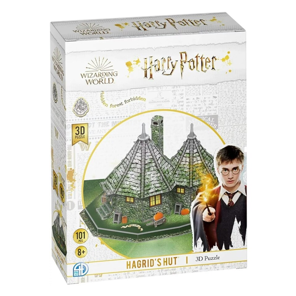 image 1 of Harry Potter Hagrid's Hut 3D Puzzle