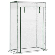 Outsunny 100 x 50 x 150cm Greenhouse w/ Zipper Roll-up Door Outdoor