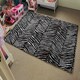 image 4 of Geometric Snake Skin & Patterns (Rug) Black | Small: 60x110cm