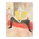 image 3 of Toulouse Lautrec Framed Wall Art Print The Seated Clowness Sketch Home Décor