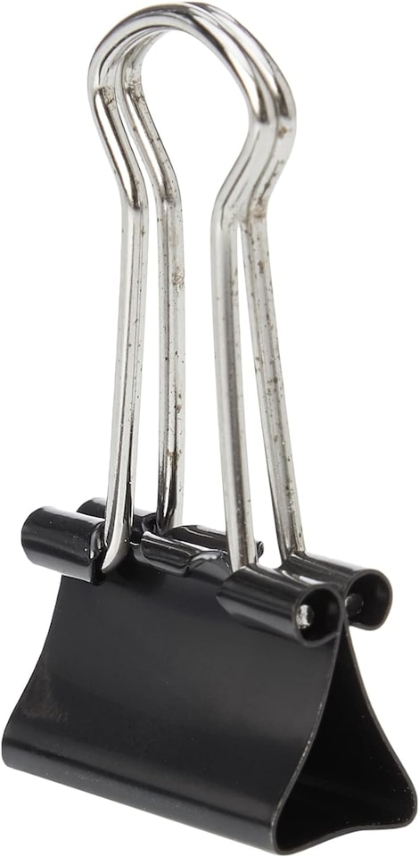 image 1 of Q-Connect Foldback Clip 19mm Black (Pack of 10) KF01282