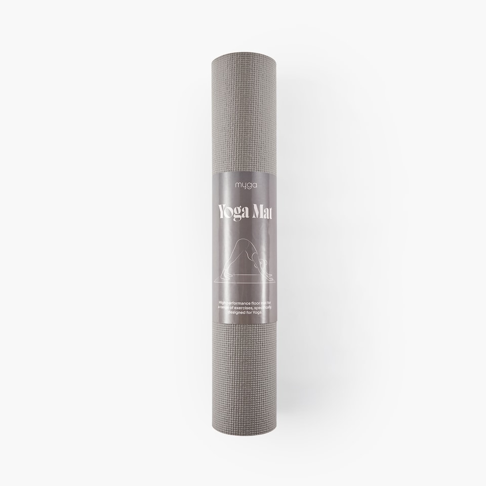 image 1 of Myga Entry Level Yoga Mat - Wood | Brown | Wood