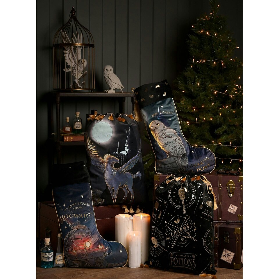 image 1 of Warner Bros Harry Potter Alumni Stocking - Hogwarts Owl Post