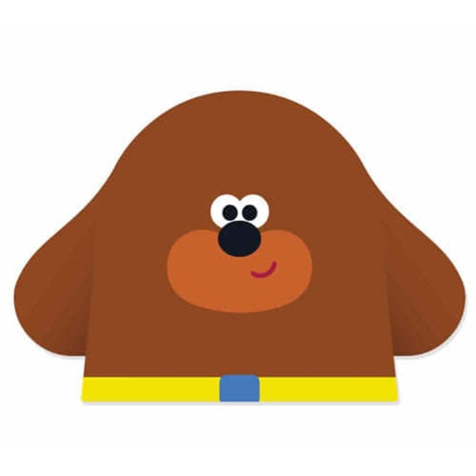 Hey Duggee Cardboard Face Mask