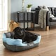 image 3 of Water resistant Dog Bed, water resistant, washable, small to large sizes - Bunty Anchor Red | XL