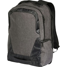 Avenue Overland 17 Inch TSA Laptop Backpack - Heather Charcoal - One Size