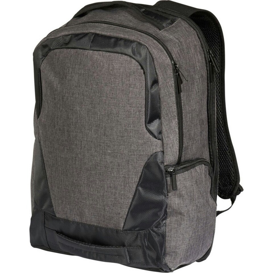 image 1 of Avenue Overland 17 Inch TSA Laptop Backpack - Heather Charcoal - One Size