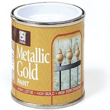 Tub of Metallic Gold Paint 180ml