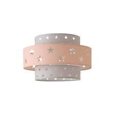 ValueLights Weaver Pink Ceiling Pendant Shade | Pink