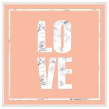 Love marble (Picutre Frame) White | L
